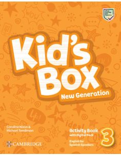 Kid'S Box New Generation English For Spanish Speakers Level 3 Activity Book With Home Booklet And Digital Pack