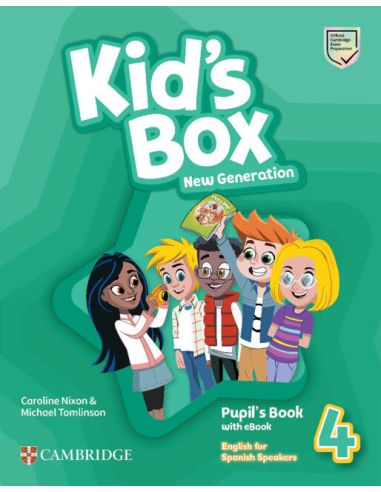 Kid'S Box New Generation English For Spanish Speakers Level 4 Pupil'S Book With Ebook