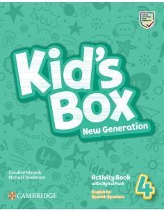 Kid'S Box New Generation English For Spanish Speakers Level 4 Activity Book With Home Booklet And Digital Pack